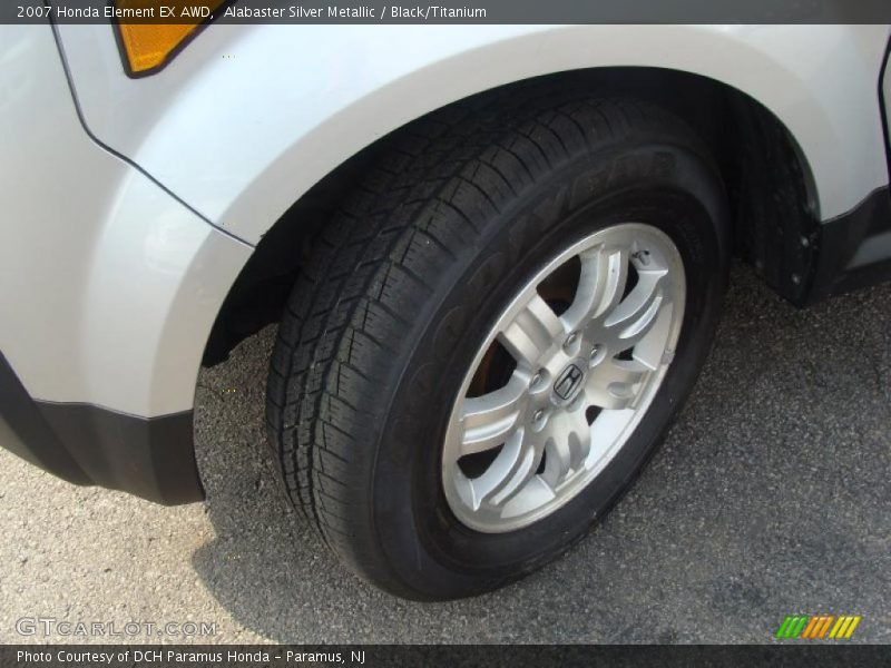 Alabaster Silver Metallic / Black/Titanium 2007 Honda Element EX AWD