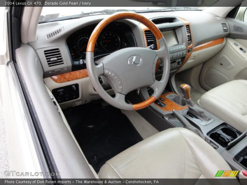 Dorado Gold Pearl / Ivory 2004 Lexus GX 470