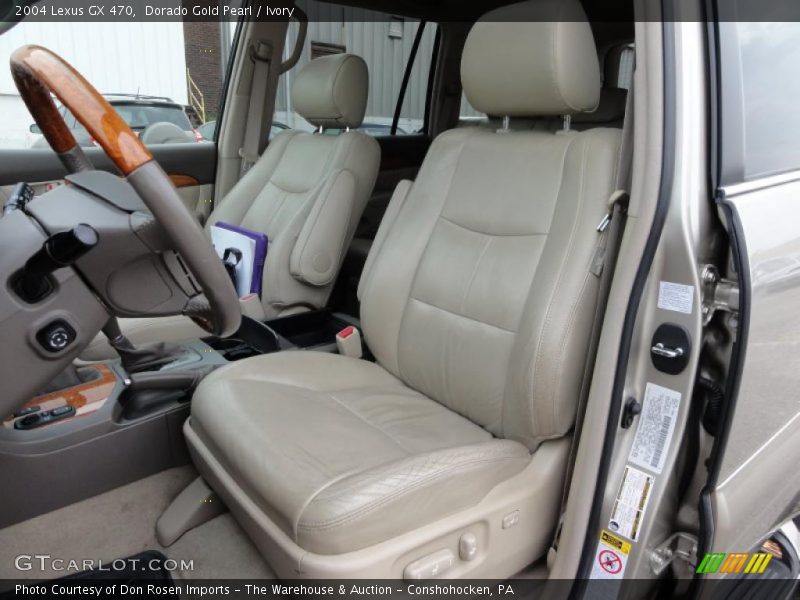 Dorado Gold Pearl / Ivory 2004 Lexus GX 470