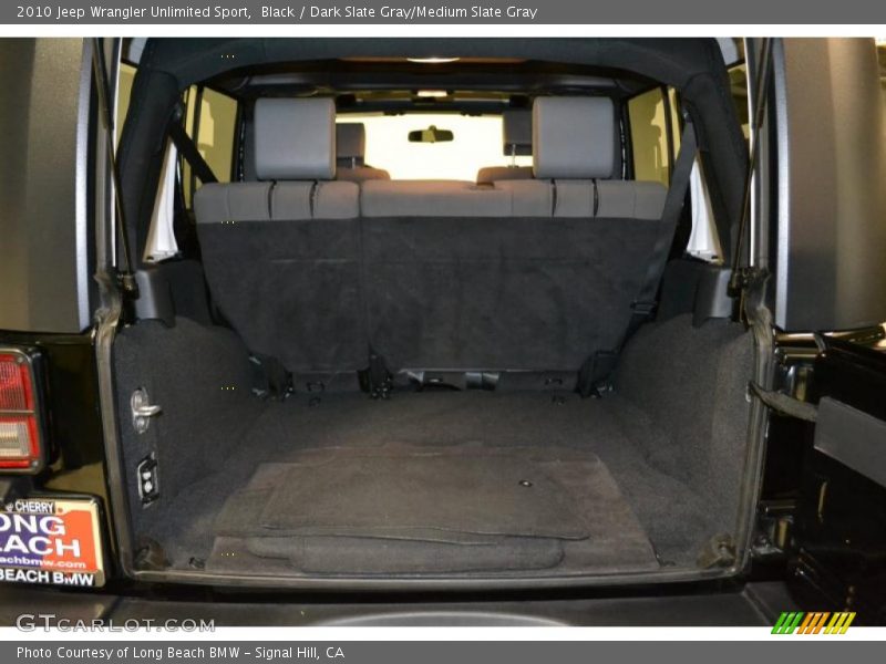 Black / Dark Slate Gray/Medium Slate Gray 2010 Jeep Wrangler Unlimited Sport