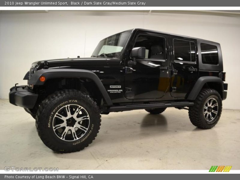 Custom Wheels of 2010 Wrangler Unlimited Sport