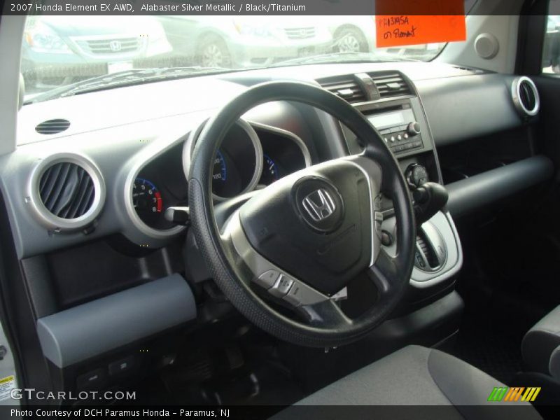 Alabaster Silver Metallic / Black/Titanium 2007 Honda Element EX AWD