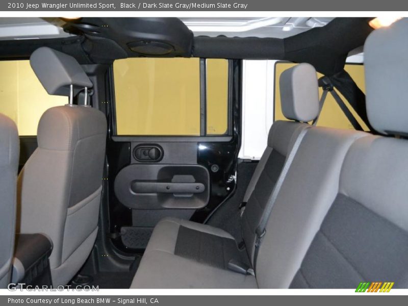 Black / Dark Slate Gray/Medium Slate Gray 2010 Jeep Wrangler Unlimited Sport