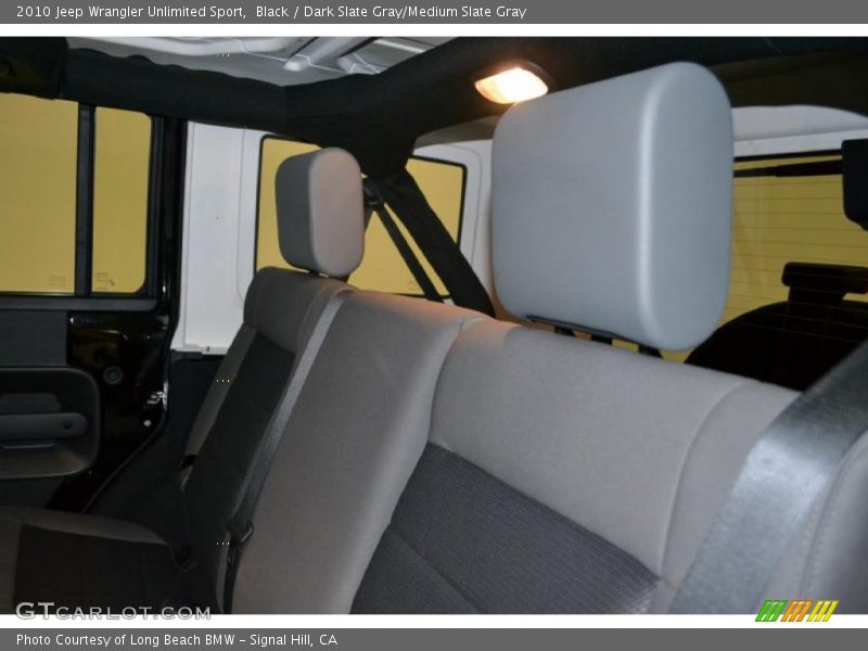 Black / Dark Slate Gray/Medium Slate Gray 2010 Jeep Wrangler Unlimited Sport