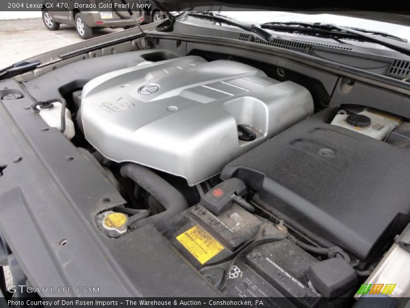 Dorado Gold Pearl / Ivory 2004 Lexus GX 470