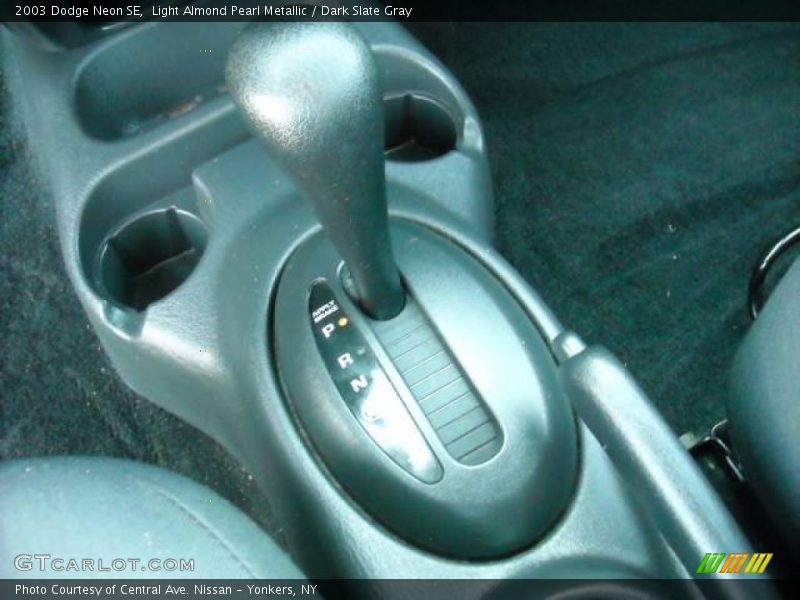 Light Almond Pearl Metallic / Dark Slate Gray 2003 Dodge Neon SE
