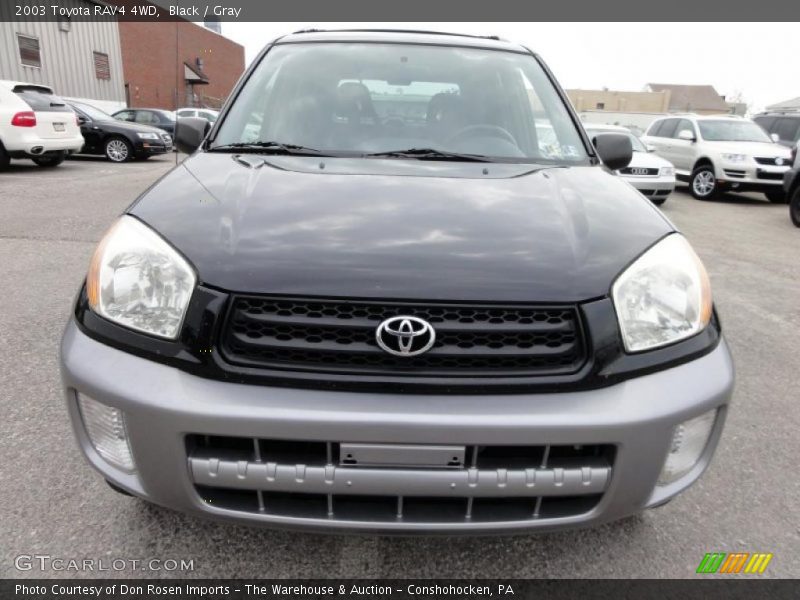 Black / Gray 2003 Toyota RAV4 4WD