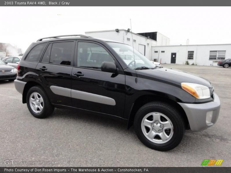 Black / Gray 2003 Toyota RAV4 4WD