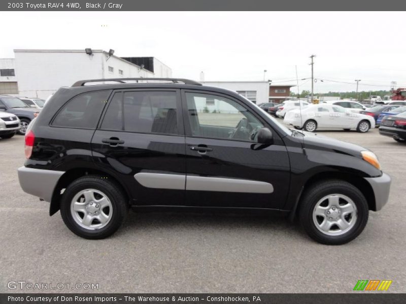 Black / Gray 2003 Toyota RAV4 4WD