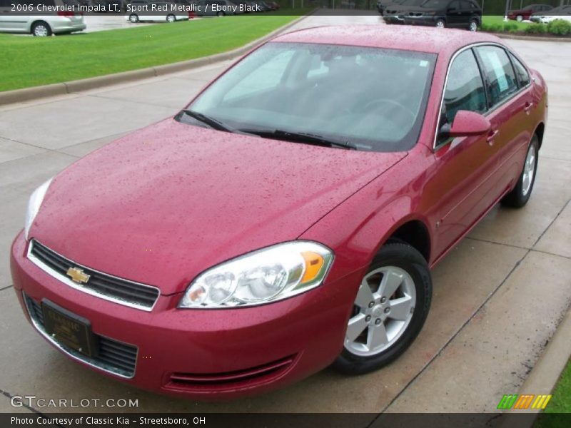 Sport Red Metallic / Ebony Black 2006 Chevrolet Impala LT