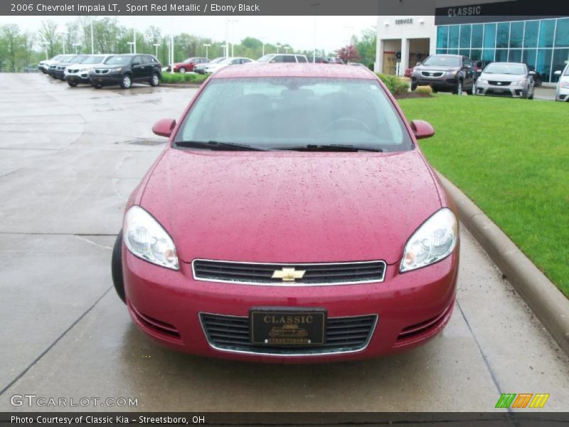 Sport Red Metallic / Ebony Black 2006 Chevrolet Impala LT