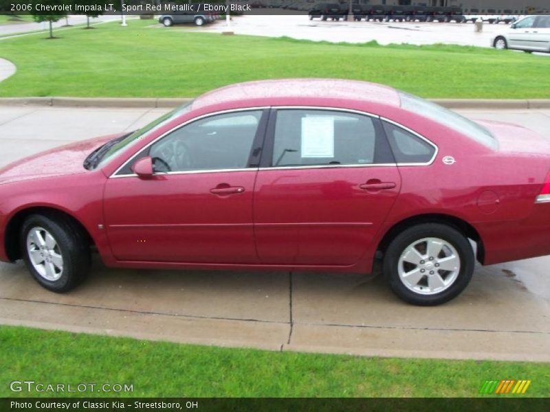 Sport Red Metallic / Ebony Black 2006 Chevrolet Impala LT