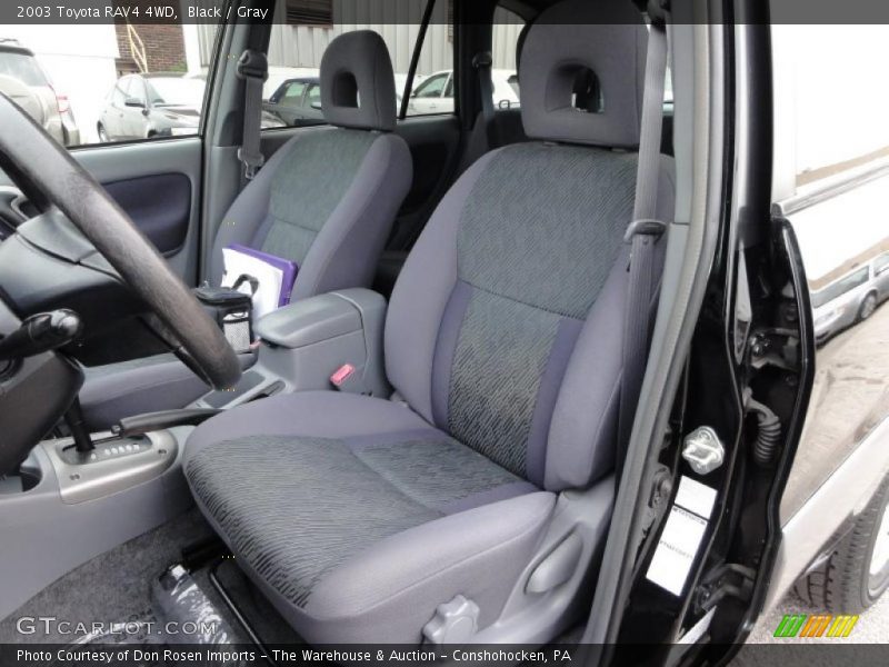 Black / Gray 2003 Toyota RAV4 4WD