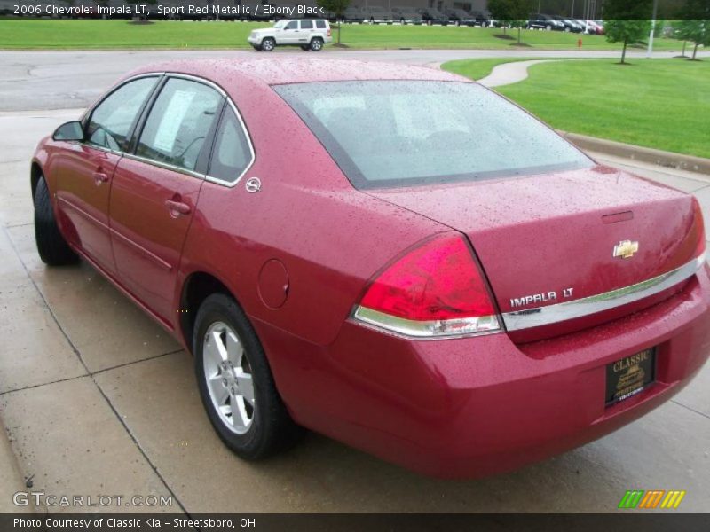 Sport Red Metallic / Ebony Black 2006 Chevrolet Impala LT