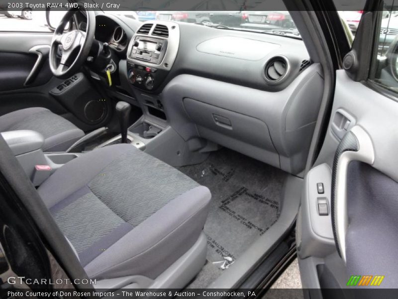 Black / Gray 2003 Toyota RAV4 4WD