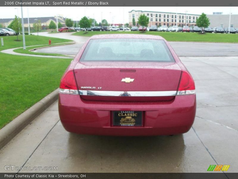 Sport Red Metallic / Ebony Black 2006 Chevrolet Impala LT