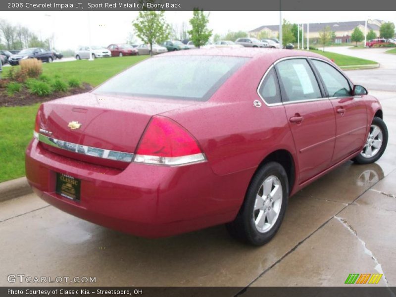 Sport Red Metallic / Ebony Black 2006 Chevrolet Impala LT
