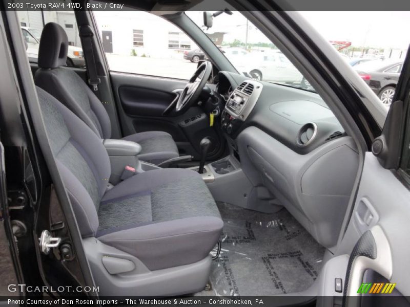 Black / Gray 2003 Toyota RAV4 4WD