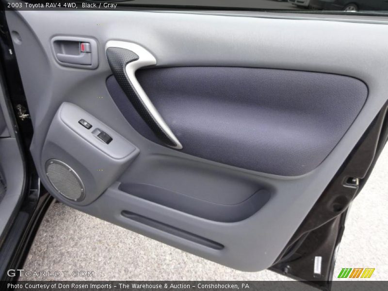 Black / Gray 2003 Toyota RAV4 4WD
