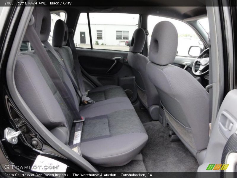 Black / Gray 2003 Toyota RAV4 4WD