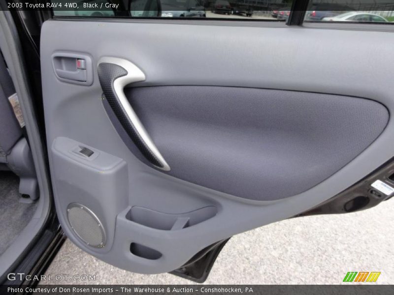Black / Gray 2003 Toyota RAV4 4WD