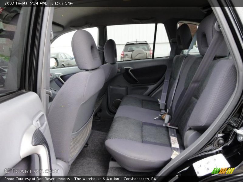 Black / Gray 2003 Toyota RAV4 4WD