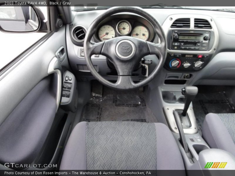 Black / Gray 2003 Toyota RAV4 4WD