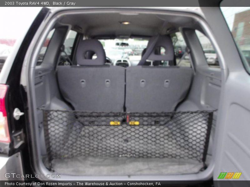 Black / Gray 2003 Toyota RAV4 4WD