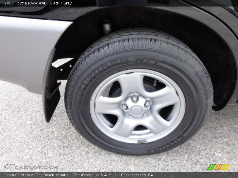 Black / Gray 2003 Toyota RAV4 4WD