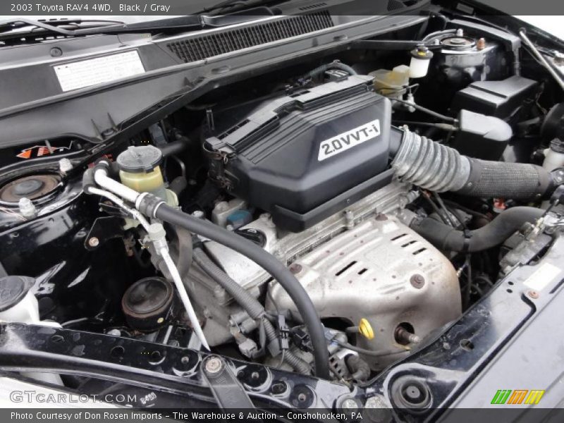 Black / Gray 2003 Toyota RAV4 4WD