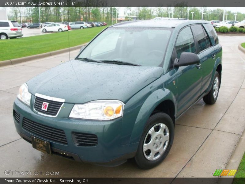 Cypress Green / Tan 2007 Saturn VUE