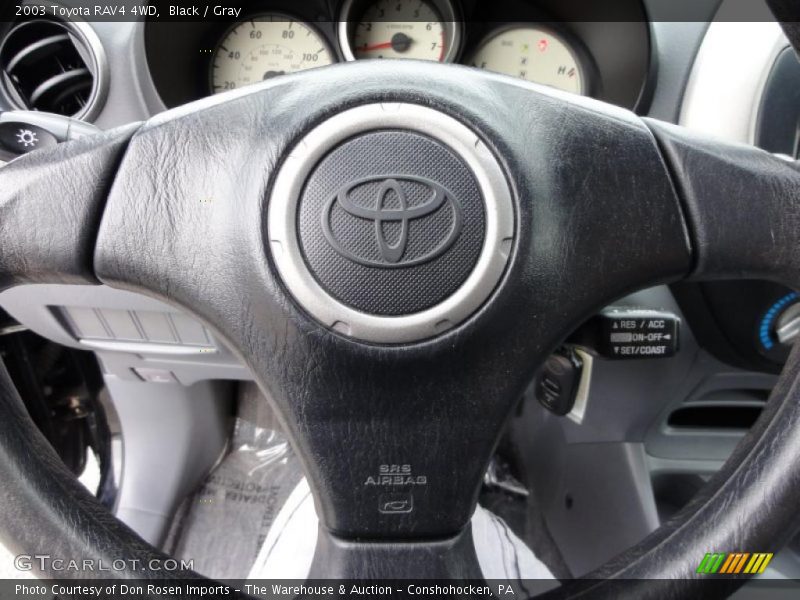 Black / Gray 2003 Toyota RAV4 4WD