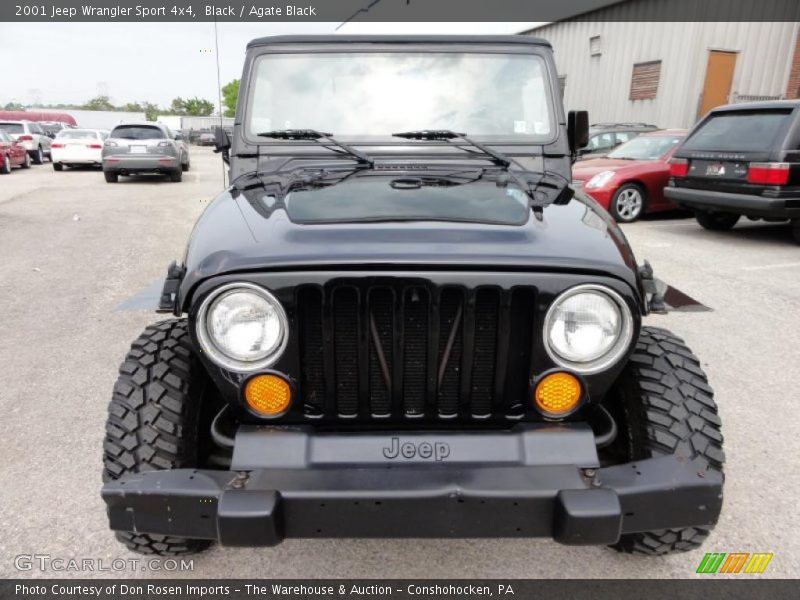 Black / Agate Black 2001 Jeep Wrangler Sport 4x4