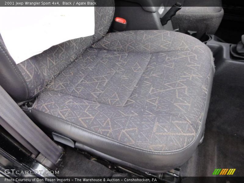 Black / Agate Black 2001 Jeep Wrangler Sport 4x4