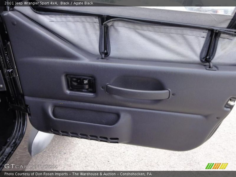 Black / Agate Black 2001 Jeep Wrangler Sport 4x4