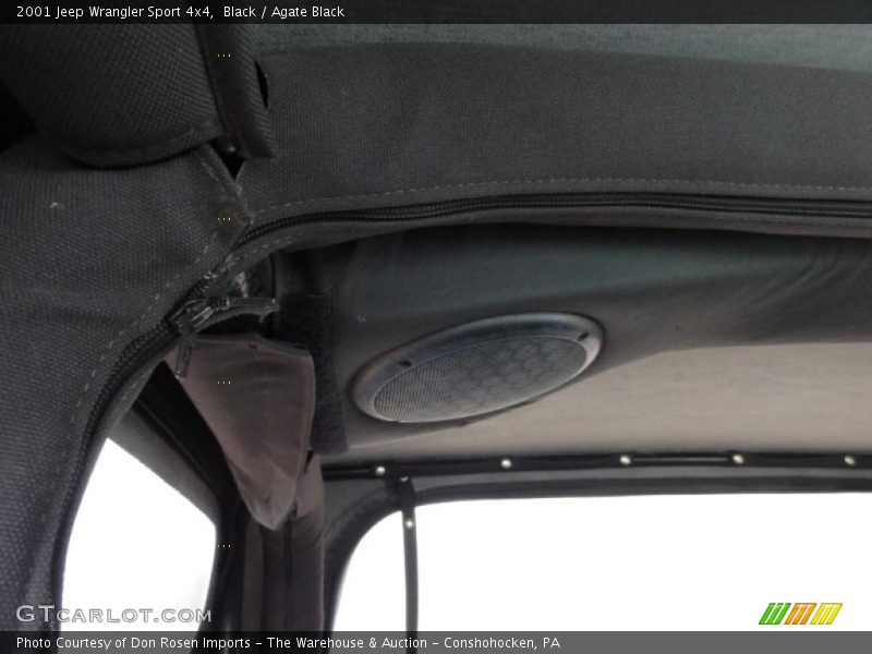 Black / Agate Black 2001 Jeep Wrangler Sport 4x4
