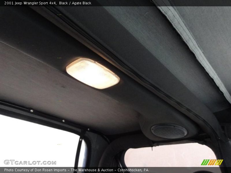 Black / Agate Black 2001 Jeep Wrangler Sport 4x4