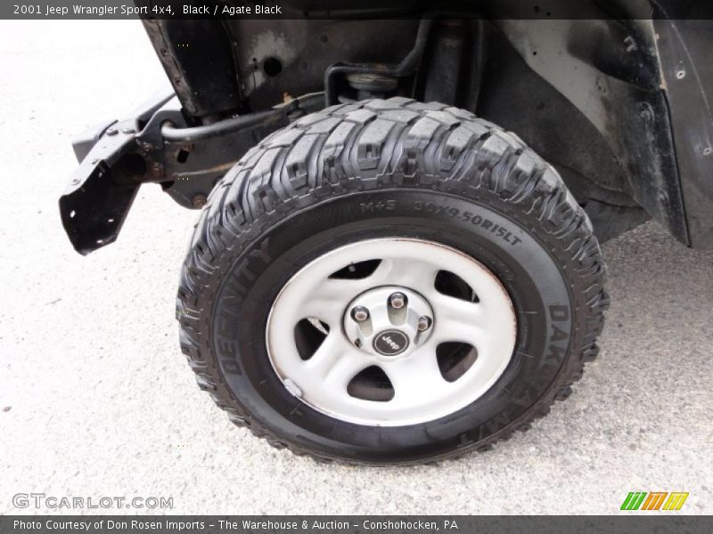 Black / Agate Black 2001 Jeep Wrangler Sport 4x4