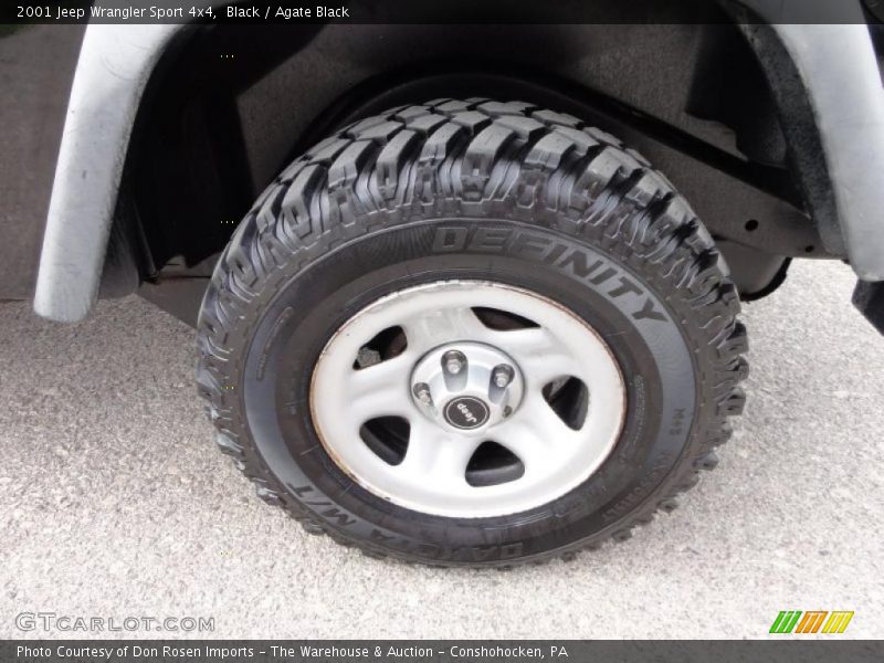 Black / Agate Black 2001 Jeep Wrangler Sport 4x4