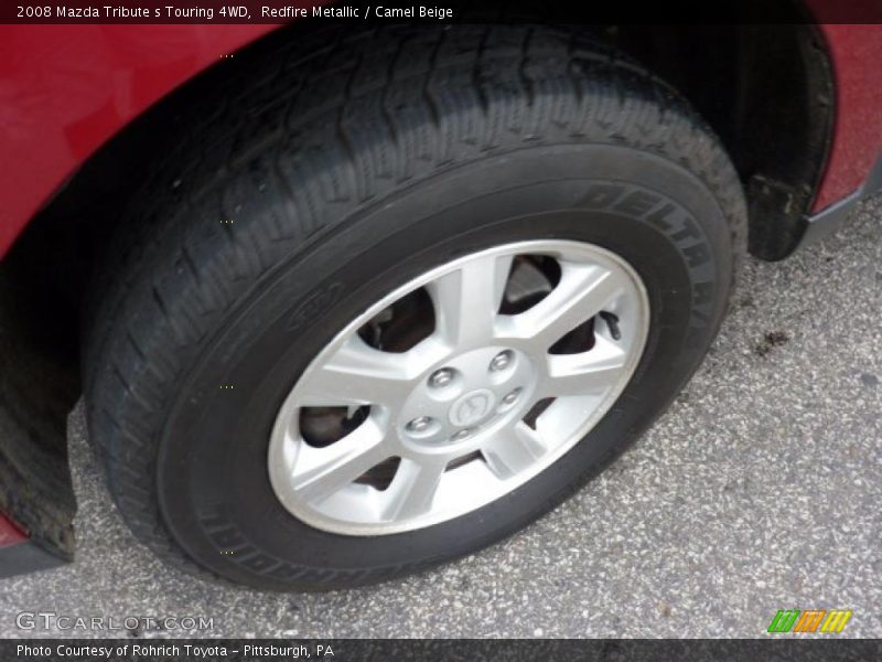 Redfire Metallic / Camel Beige 2008 Mazda Tribute s Touring 4WD
