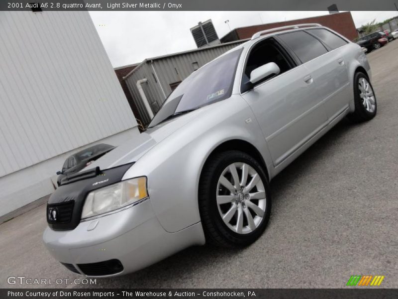 Light Silver Metallic / Onyx 2001 Audi A6 2.8 quattro Avant