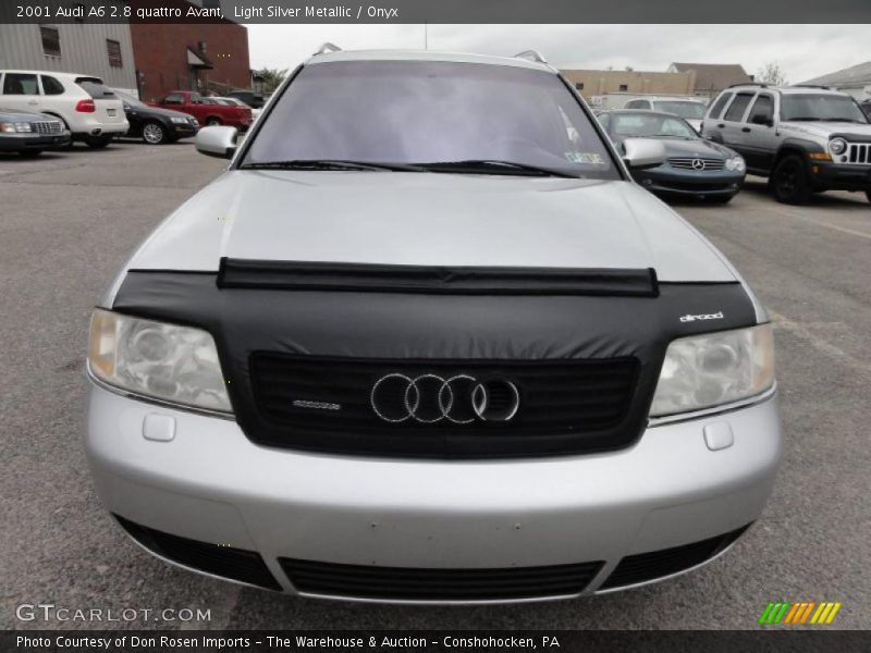 Light Silver Metallic / Onyx 2001 Audi A6 2.8 quattro Avant