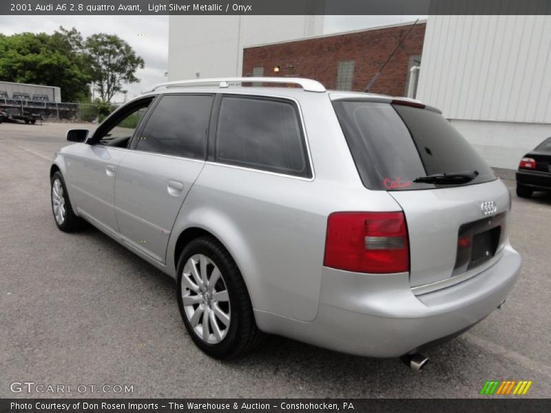Light Silver Metallic / Onyx 2001 Audi A6 2.8 quattro Avant