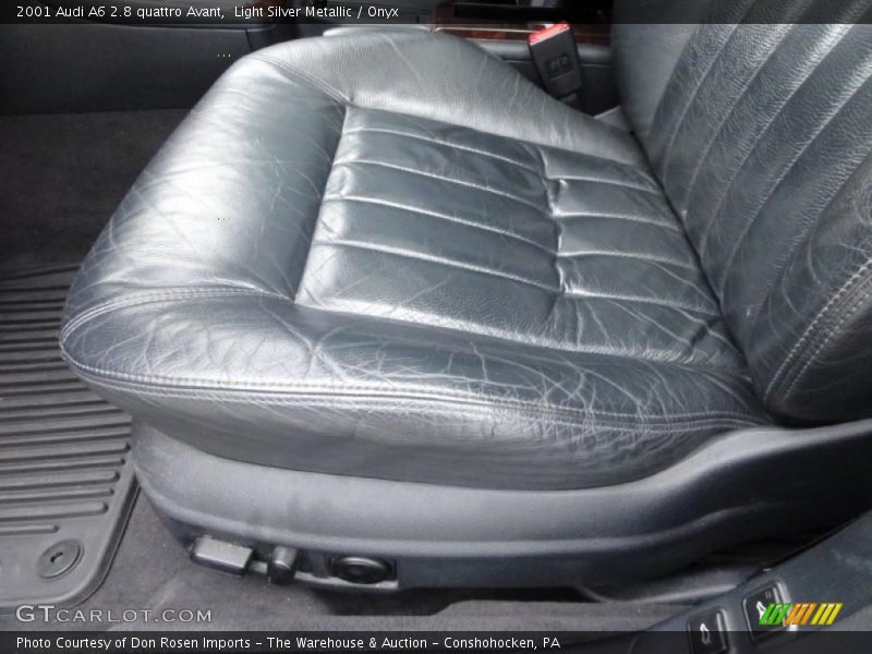 Light Silver Metallic / Onyx 2001 Audi A6 2.8 quattro Avant