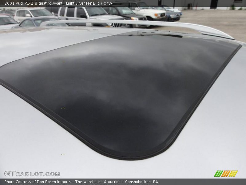 Light Silver Metallic / Onyx 2001 Audi A6 2.8 quattro Avant