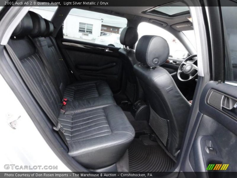 Light Silver Metallic / Onyx 2001 Audi A6 2.8 quattro Avant