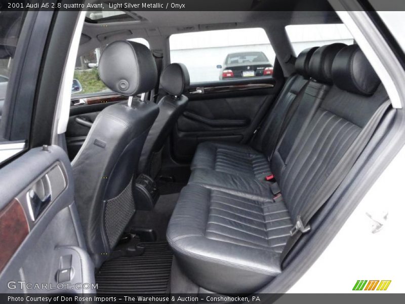 Light Silver Metallic / Onyx 2001 Audi A6 2.8 quattro Avant