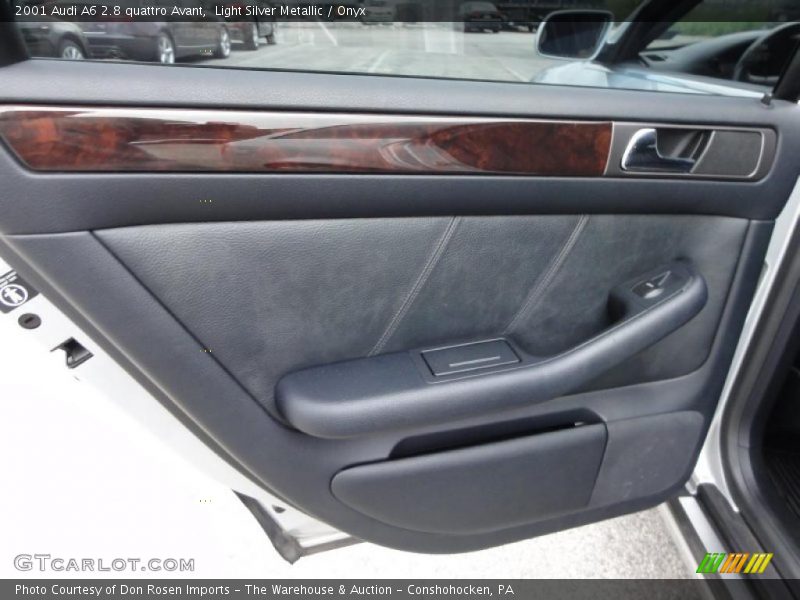 Light Silver Metallic / Onyx 2001 Audi A6 2.8 quattro Avant