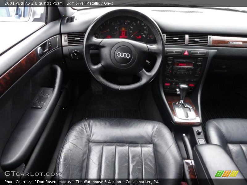 Light Silver Metallic / Onyx 2001 Audi A6 2.8 quattro Avant