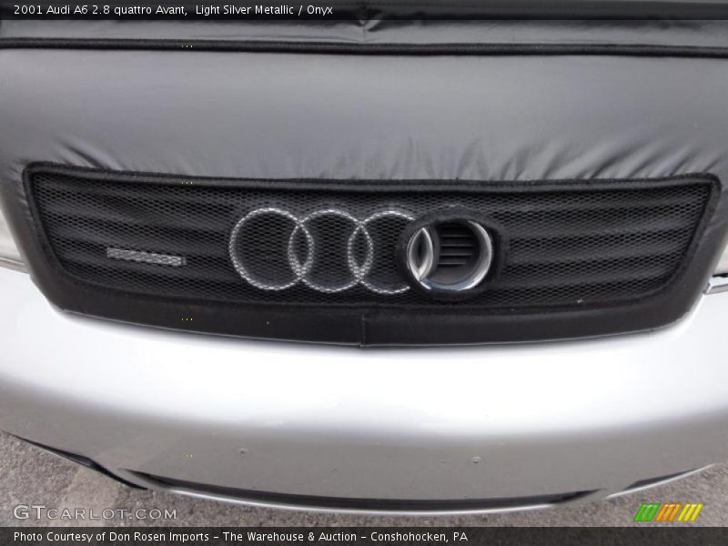 Light Silver Metallic / Onyx 2001 Audi A6 2.8 quattro Avant